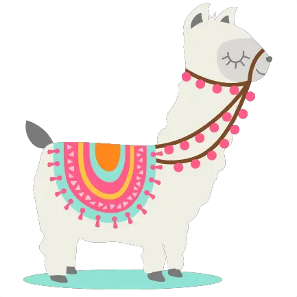  Svg Cut File Scrapbook Title Cuts Llama Clipart Transparent Background Png Llama Png