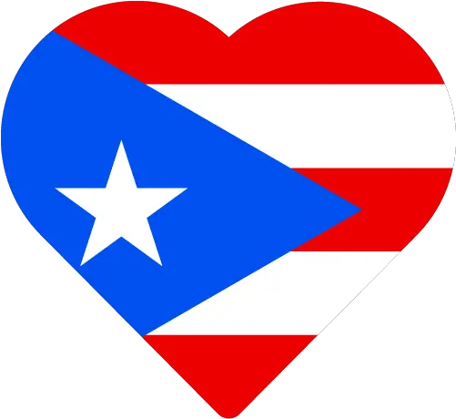  Vector Country Flag Of Puerto Rico Heart Vector World Flags Heart Puerto Rican Flag Png Trinidad Flag Png