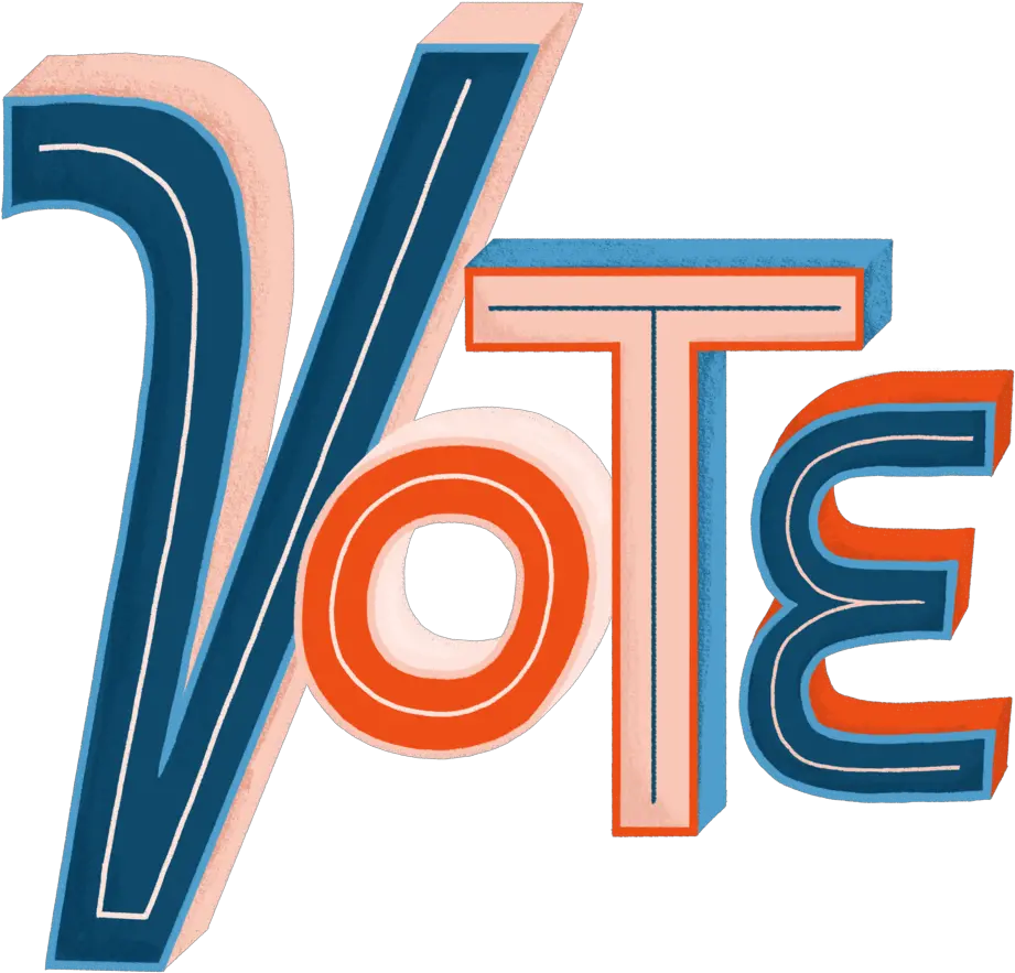  Mary Kate Mcdevitt Lettering And Colorfulness Png Vote Png