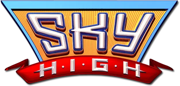  Sky High Logo Disney Sky High Bluray Disc Full Size Sky High Png Blu Ray Logo Png