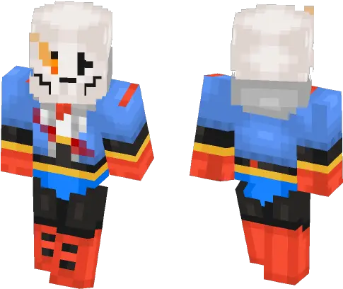  Download Disbelief Papyrus Undertale Minecraft Skin For Free Spider Man Miles Morales Minecraft Skin Png Papyrus Undertale Transparent