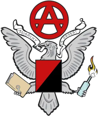  Anarchia Anarchy World Alternative History Fandom Crest Png Anarchy Symbol Png