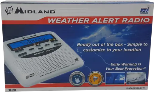  Midland Noaa Weather Alert Radio Midland Noaa Weather Radio Png Noaa Weather Radio Logo