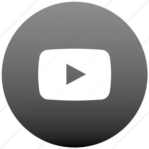  Black And White Youtube Icon Circle In Circle Logo Png Black Gradient Png