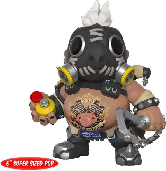  Funko Pop Overwatch Roadhog Overwatch Roadhog Funko Pop Png Roadhog Png