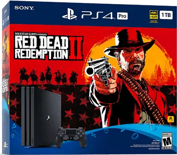  Red Dead Redemption 2 Ps4 Pro Red Dead Bundle Png Red Dead Redemption 2 Png