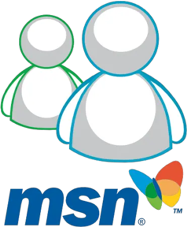  Download Msn Messenger Logo Msn Search Engine Logo Png Messenger Logo