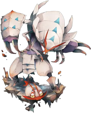  Sunmoon Golisopod Golisopod Pokemon Png Claw Slash Png