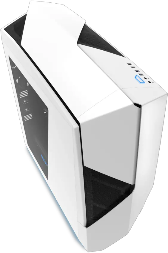  Noctis Logo Nzxt Noctis 450 Wit Blauw Png Noctis Png