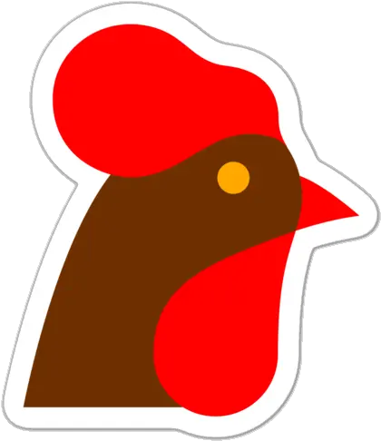  Nyc Sticker This Is Bird Country Paper U0026 Party Supplies Dot Png Chicken Head Icon