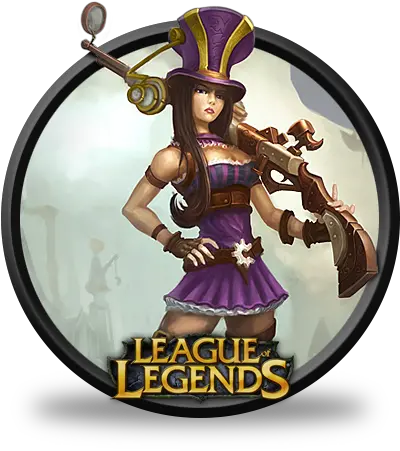  Caitlyn Icon League Of Legends Iconset Fazie69 Lol Caitlyn Png League Of Legends Draven Icon