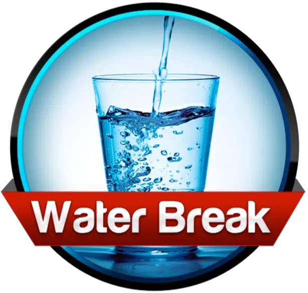  Water Break Water Break Clipart Drinking Water Water Break Clipart Png Glass Break Png