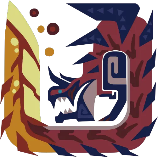  Glavenus Monster Hunter Glavenus Icon Png Monster Hunter World Logo