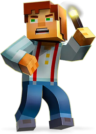  Minecraft Png Character Oc Boy Minecraft Story Mode Jesse Character Png