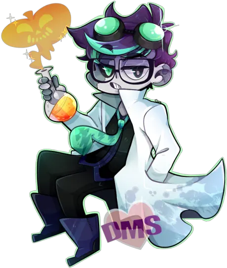  Download The Spooky Season Continues Sander Sides Logan Fanart Png Scientist Png