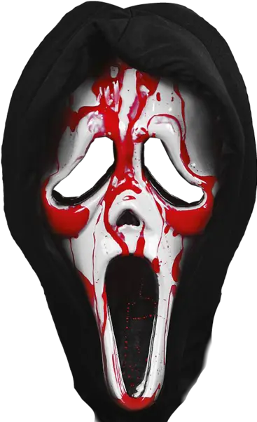  Scream Halloween Bloody Mask Scream Mask Blood Pump Png Scream Png