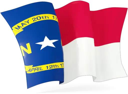  Waving Flag Illustration Of Ofu003cbr U003e North Carolina Flagpole Png Unc Icon