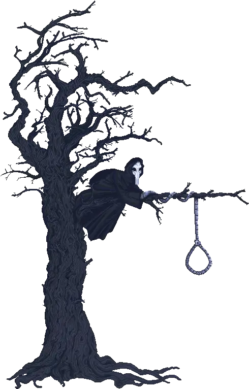  The Hanging Tree Pixeljoint Spooky Tree Pixel Art Png Noose Transparent