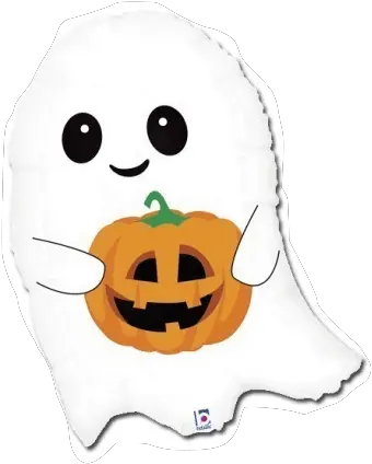  26 Cute Halloween Ghost Pumpkin Balloon Cartoon Png Pumpkin Emoji Transparent