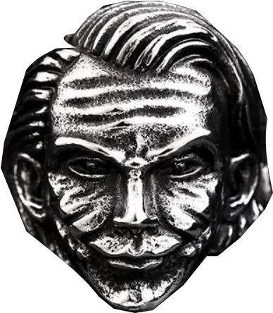  Batman The Joker Face Ring Illustration Png Joker Face Png