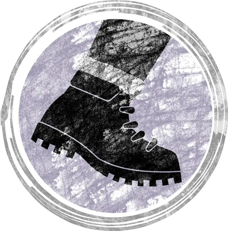  Trail Links To Conservation Area Monadnock Conservancy Bovver Boot Png Hiking Boot Icon