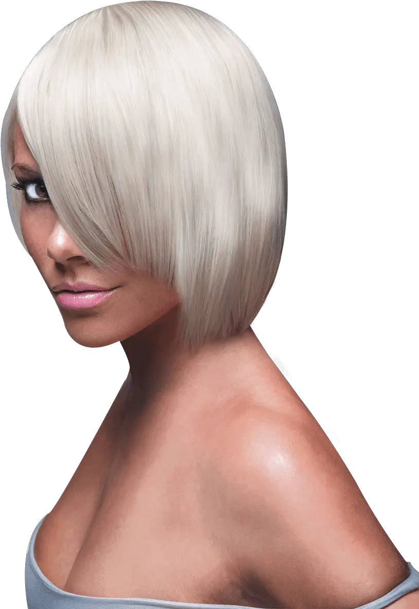  Short Bob Gkhair Blonde Grey Hair Lace Wig Png Short Hair Png