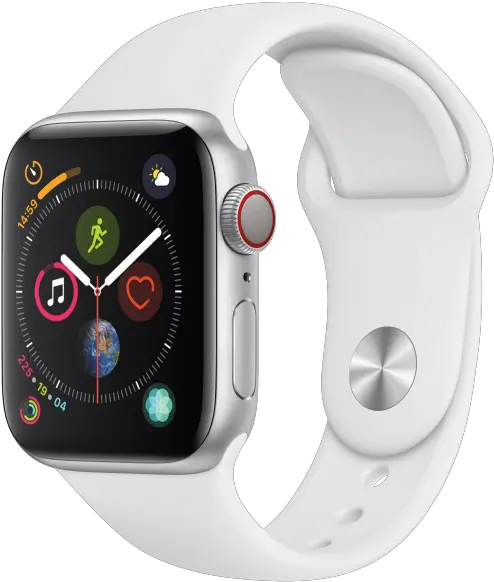  Sports Watch Png Image Free Download Apple Watch Series 5 Silver Watch Png