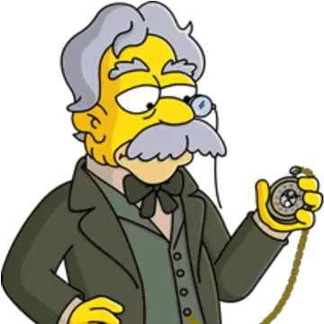  Old Tut Simpson Simpsons Wiki Fandom Oswald Simpson Png Simpson Png