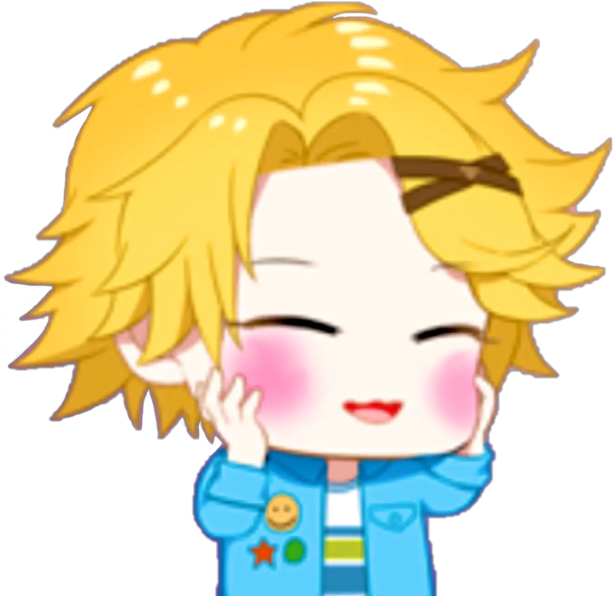  Download Blush Yoosung Mystic Messenger Emojis Transparent Mystic Messenger Yoosung Stickers Png Emojis Transparent Background