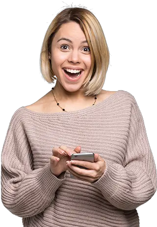  Download Woman Holding Phone Woman Holding Phone Png Holding Phone Png