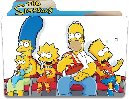  The Simpsons Cine Folder Folders Free Icon Of Simpsons Movie Png The Simpsons Png