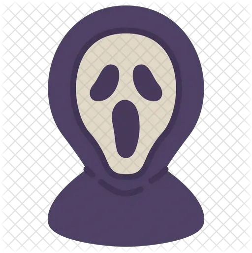  Ghost Face Icon Of Flat Style Illustration Png Ghost Face Png