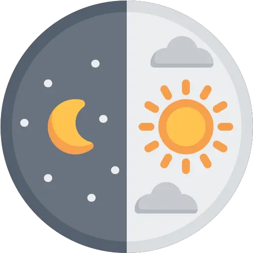  Day And Night Vector Solar Panel Icon Png Night Png