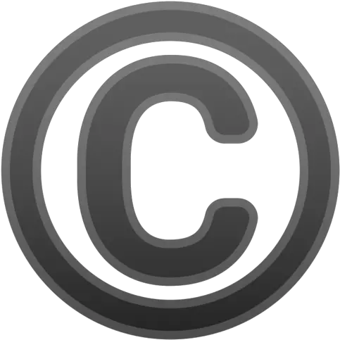  Copyright Emoji Circle Png Copyright Logo Text