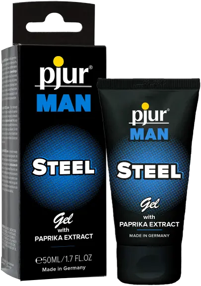  Pjur Man Steel Gel Packaging And Labeling Png Man Of Steel Logo Png