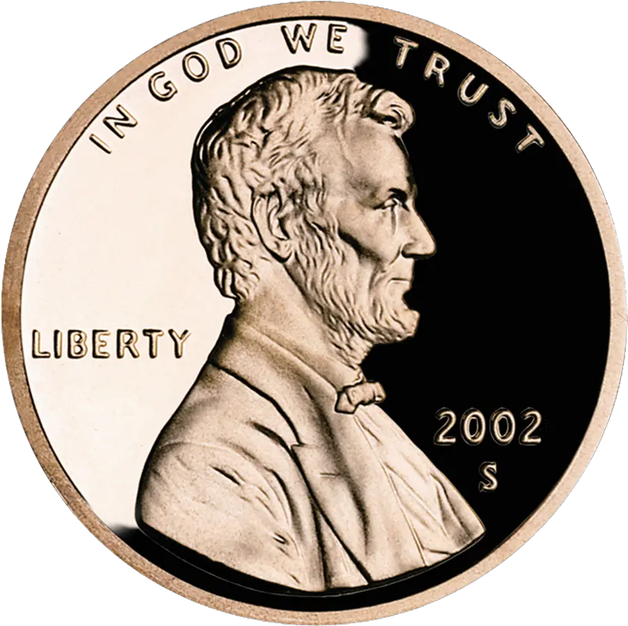  United States Penny Obverse 2002 Tire Tread Penny Test Png Penny Png