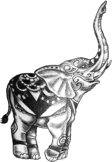  Elephant Tattoo Transparent Png Stickpng Elephant Tattoo Png Tattoo Png Transparent