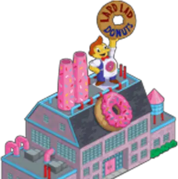  Lard Lad Donut Factory The Simpsons Tapped Out Wiki Fandom Doughnut Png Donuts Png