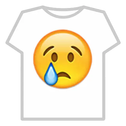  Crying Emoji Roblox T Shirt Roblox Halloween Png Tear Emoji Png