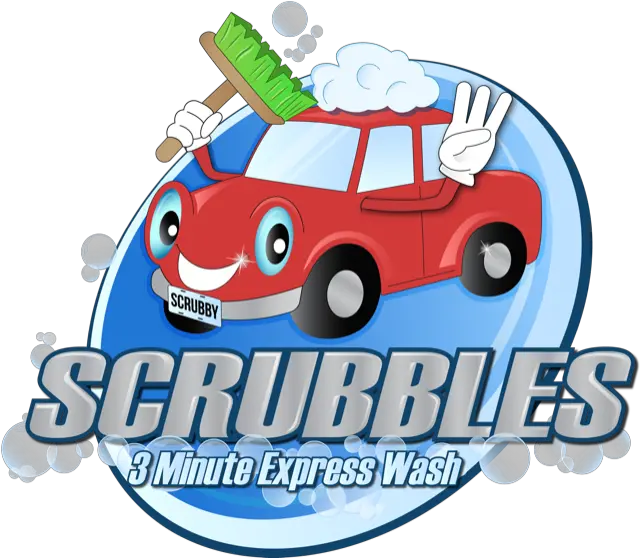  Goo Scrubbles Car Wash Png Car Wash Logo Png