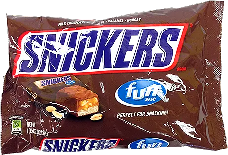  Download Hd Snickers Fun Size Candy Bars Snickers Fun Size Types Of Chocolate Png Candy Bars Png