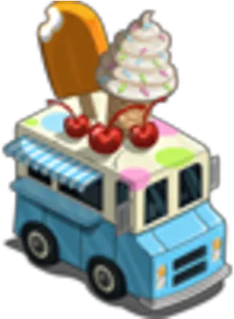  Ice Cream Truck Farmville Wiki Fandom Commercial Vehicle Png Ice Cream Truck Png