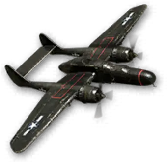  P 61 Black Widow Call Of Duty Wiki Fandom Cod Ww2 Counter Recon Png Black Airplane Icon