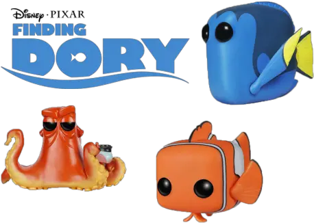  Finding Dory Hank Finding Dory Pop Vinyl Full Size Png Finding Nemo Pop Vinyl Dory Png