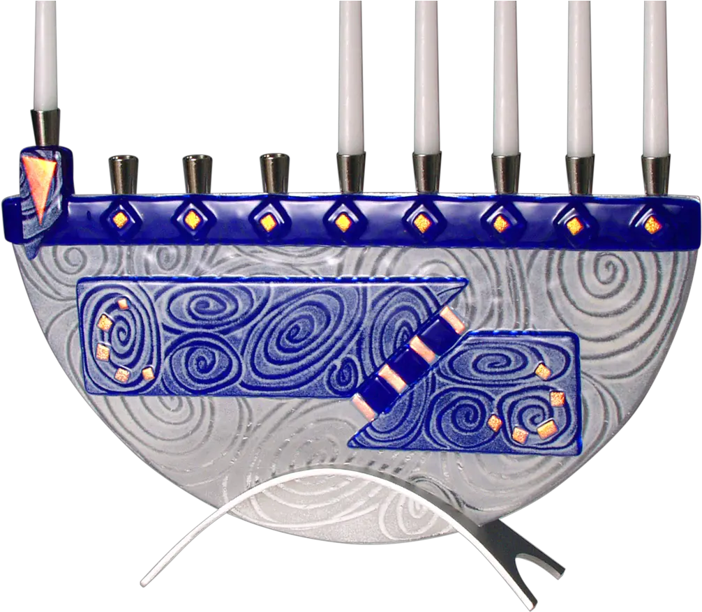  Hanukkah Menorah Nova Blue Masquerade Ball Png Menorah Png