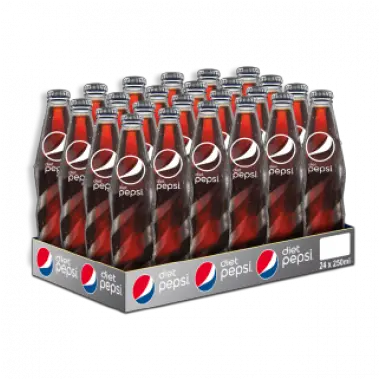  Diet Pepsi 025 L X 24 Bottles 24 500 Png Diet Pepsi Logo