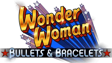  Play Wonder Woman U2013 Bullets U0026 Bracelets Casumo Casino Graphic Design Png Wonder Woman Logo Png