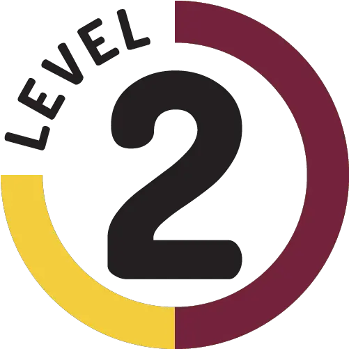  Level 2 Support Level 2 Button Png 500x500 Png Clipart Level Two Button Png