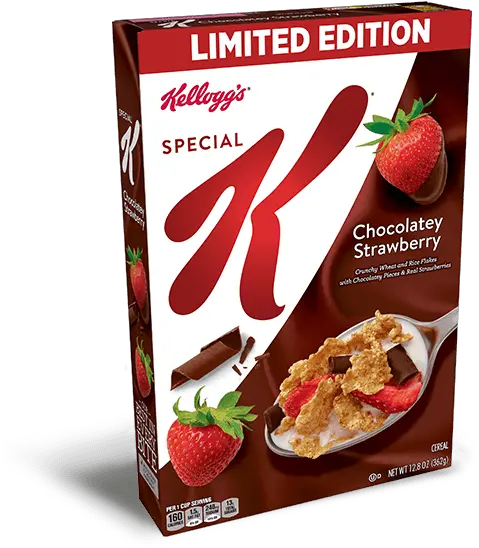  Kelloggu0027s Special K Chocolatey Strawberry Cereal Kelloggs Cereal Png Transparent Strawberry