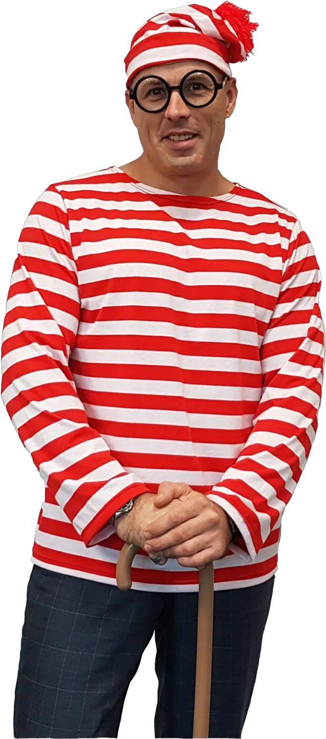  Download Wheres Wally Costume Hd Png Waldo Costume Png Waldo Png